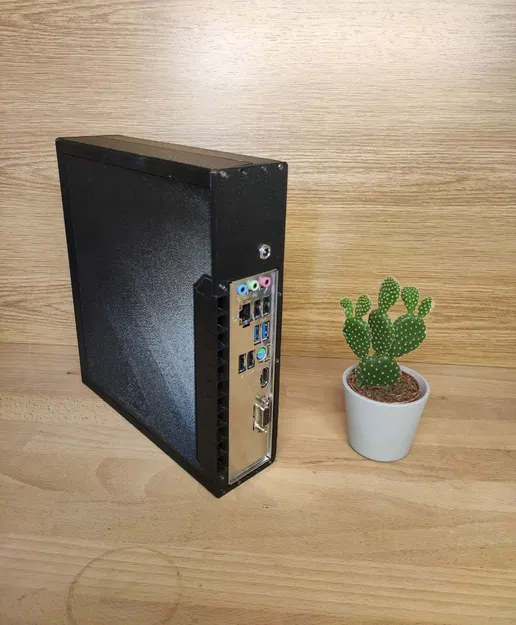 Vỏ case Mini PC 2.9L siêu nhỏ gọn cho m-ATX / ITX - Tùy biến linh hoạt - Image 3