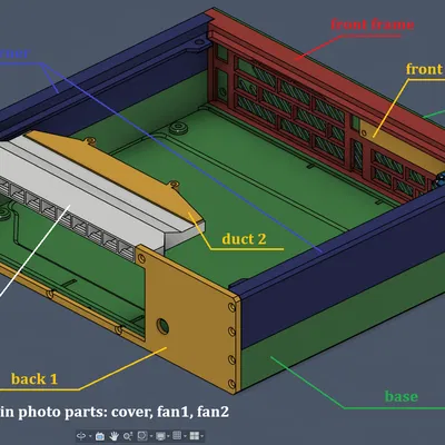Vỏ case Mini PC 2.9L siêu nhỏ gọn cho m-ATX / ITX - Tùy biến linh hoạt