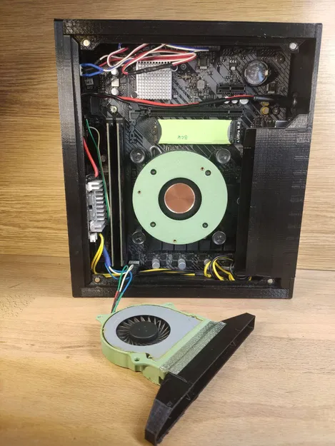 Vỏ case Mini PC 2.9L siêu nhỏ gọn cho m-ATX / ITX - Tùy biến linh hoạt - Image 6