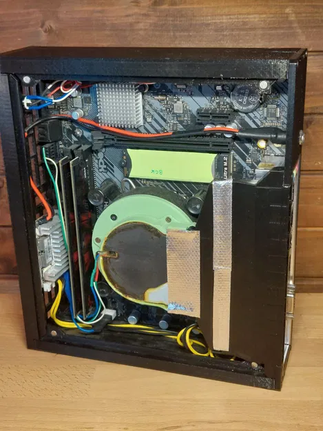 Vỏ case Mini PC 2.9L siêu nhỏ gọn cho m-ATX / ITX - Tùy biến linh hoạt - Image 8