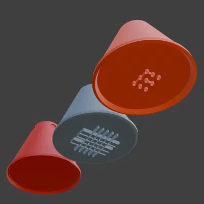 Bộ 3 Núi Lửa Cảm Giác (Sensory Volcano Funnels) - Thử Thách Dòng Chảy (Nước & Cát)