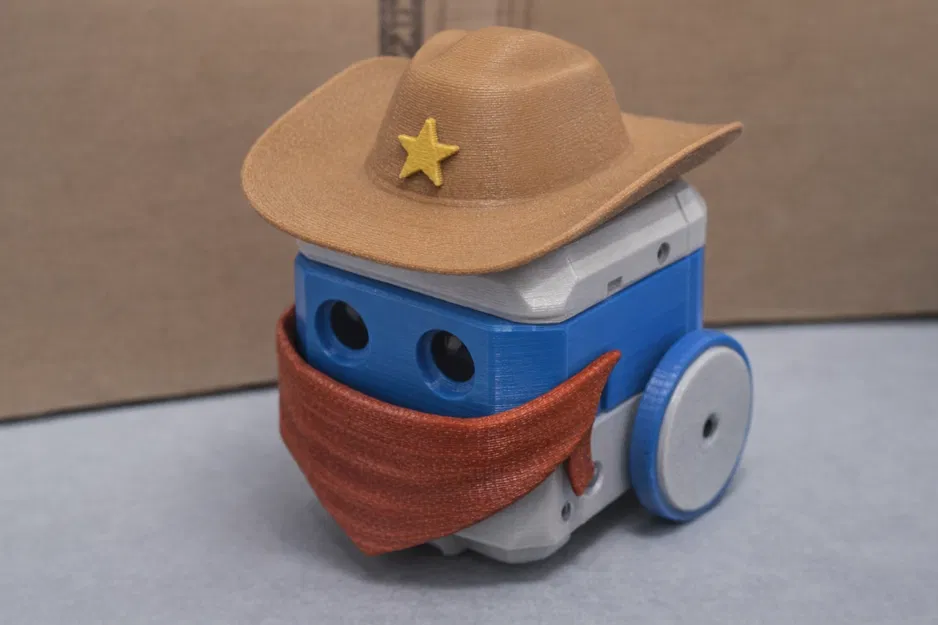 Bộ phụ kiện Cowboy Otto cho robot - In 3D tạo hình cực ngầu - Image 1