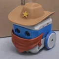 Bộ phụ kiện Cowboy Otto cho robot - In 3D tạo hình cực ngầu - Thumbnail 1