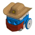 Bộ phụ kiện Cowboy Otto cho robot - In 3D tạo hình cực ngầu - Thumbnail 2
