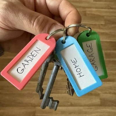 Móc khóa / Mặt dây chuyền có thẻ tên