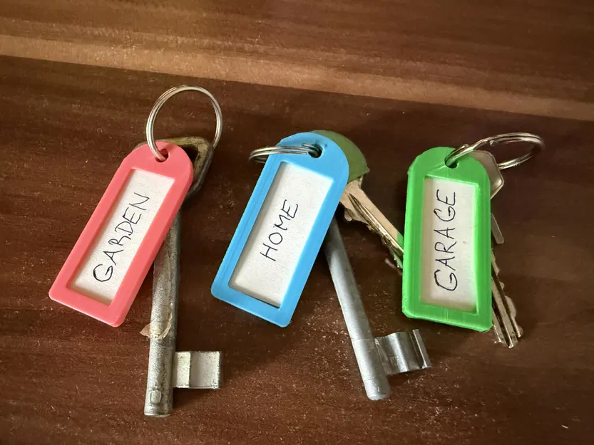 Móc khóa / Mặt dây chuyền có thẻ tên - Image 5