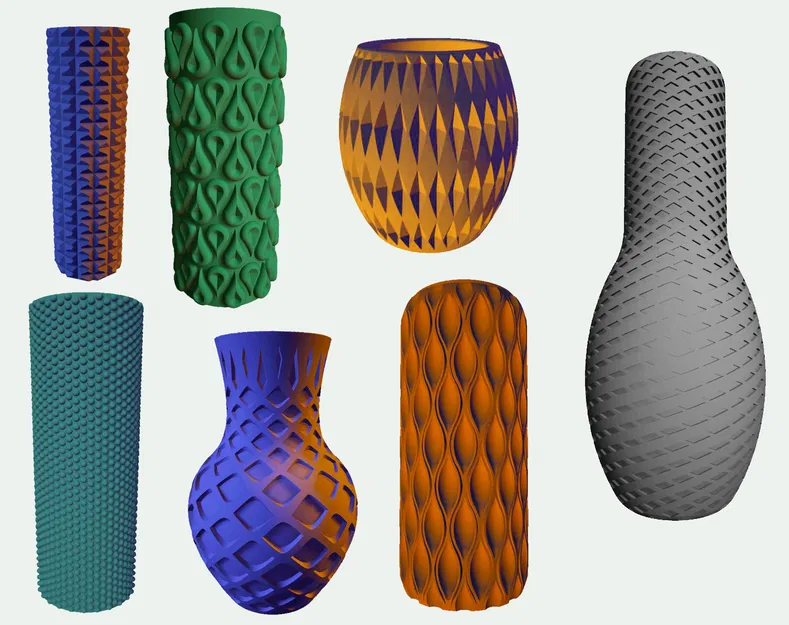 Các mẫu bình hoa với họa tiết độc đáo - Image 1