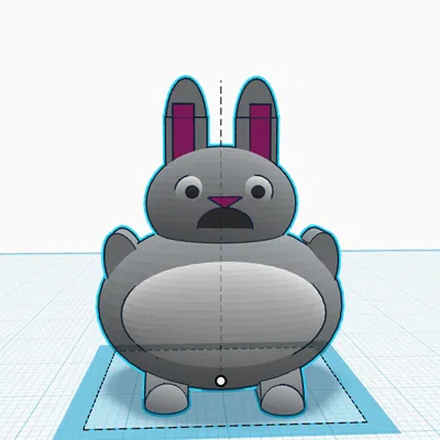 Mô hình chú bò trong quả trứng (Cow in egg) ngộ nghĩnh cho in 3D