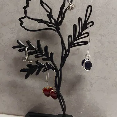 Giá treo trang sức hình bông hoa nghệ thuật One-line