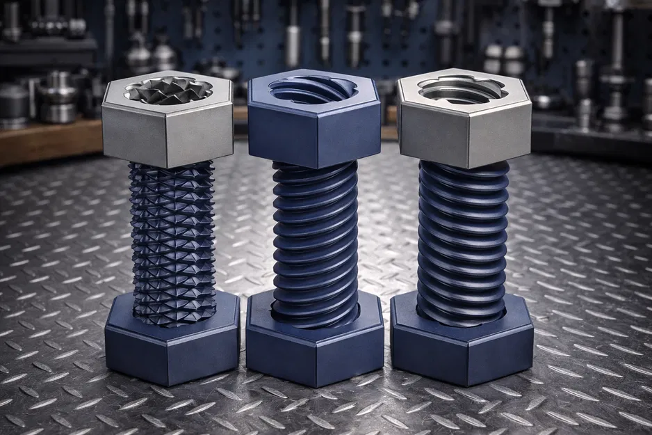 Bộ ốc vít và đai ốc ren trái/phải/kép - Image 1