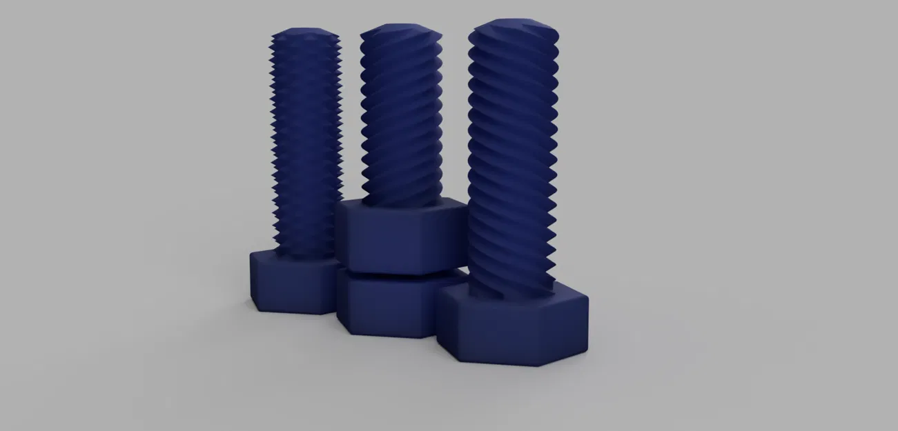 Bộ ốc vít và đai ốc ren trái/phải/kép - Image 2