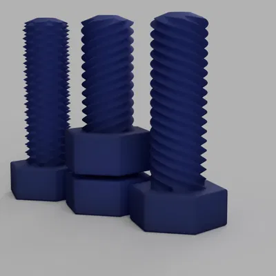 Bộ ốc vít và đai ốc ren trái/phải/kép