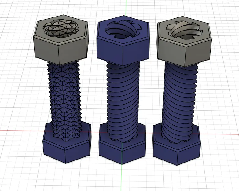 Bộ ốc vít và đai ốc ren trái/phải/kép - Image 5