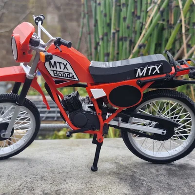 Mô hình xe Honda MTX50 1983 tỉ lệ 1:8 - Bản thiết kế in 3D
