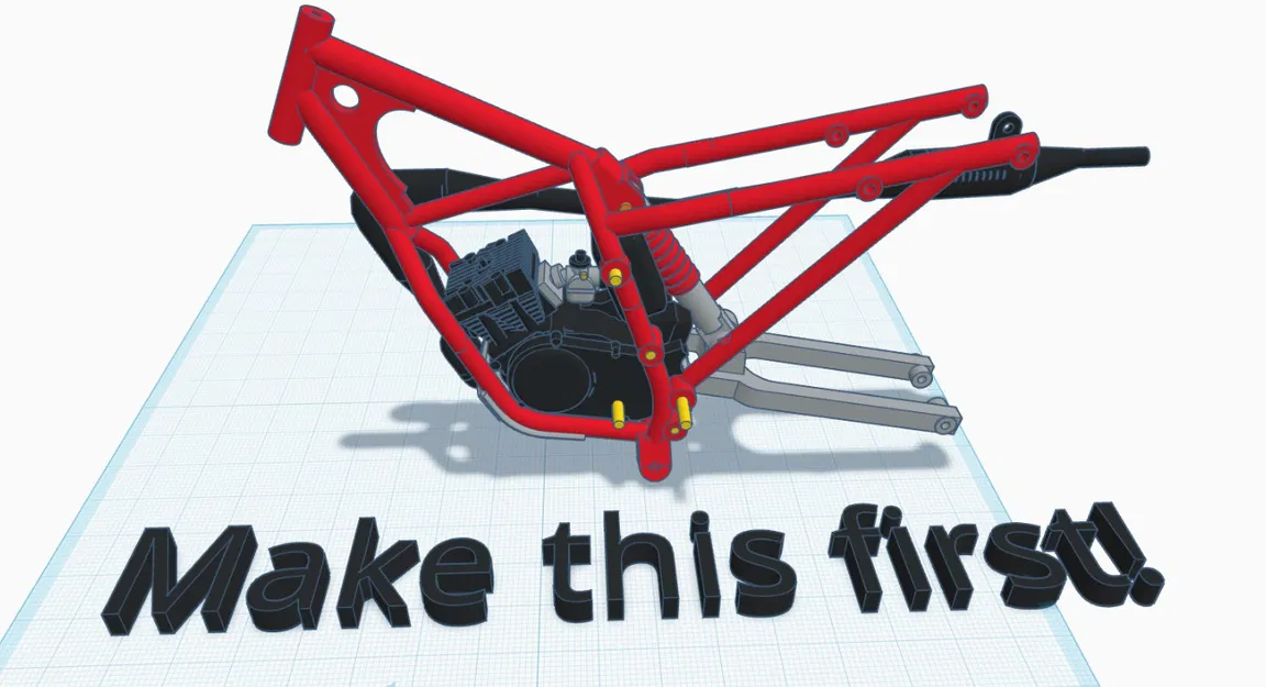 Mô hình xe Honda MTX50 1983 tỉ lệ 1:8 - Bản thiết kế in 3D - Image 2