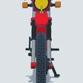 Mô hình xe Honda MTX50 1983 tỉ lệ 1:8 - Bản thiết kế in 3D - Thumbnail 4