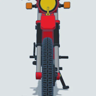 Mô hình xe Honda MTX50 1983 tỉ lệ 1:8 - Bản thiết kế in 3D