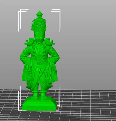 Mô hình 3D tượng Panduranga (Pandharpur Vitthal) tinh xảo - Image 1