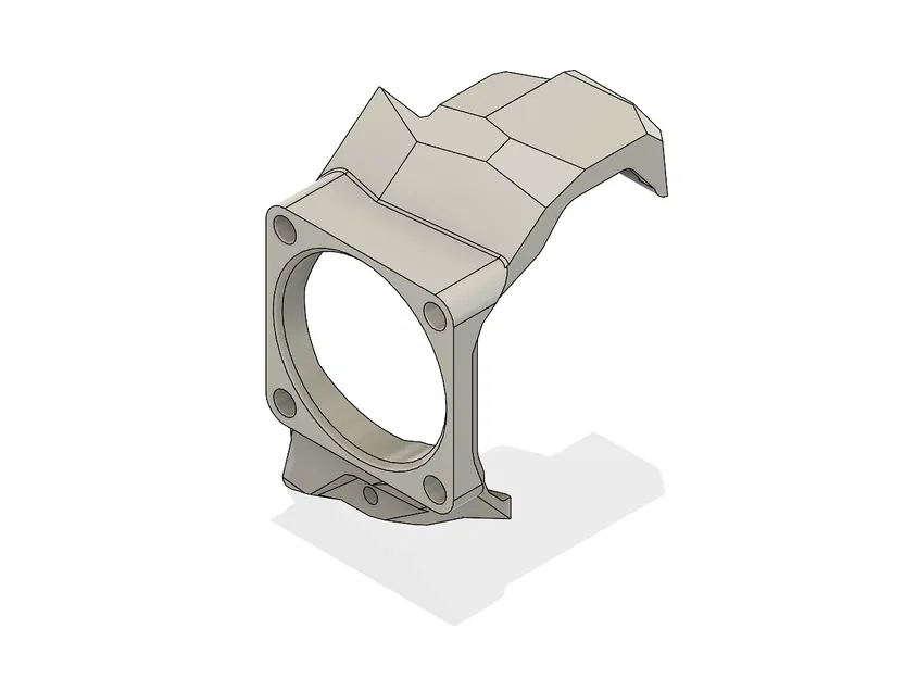 Nắp bảo vệ cáp Voron CW2 có giá gắn quạt 40mm cho máy in 3D - Image 1