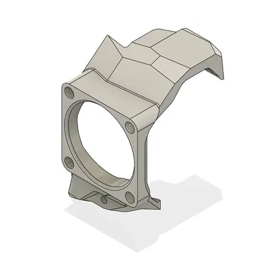 Nắp bảo vệ cáp Voron CW2 có giá gắn quạt 40mm cho máy in 3D