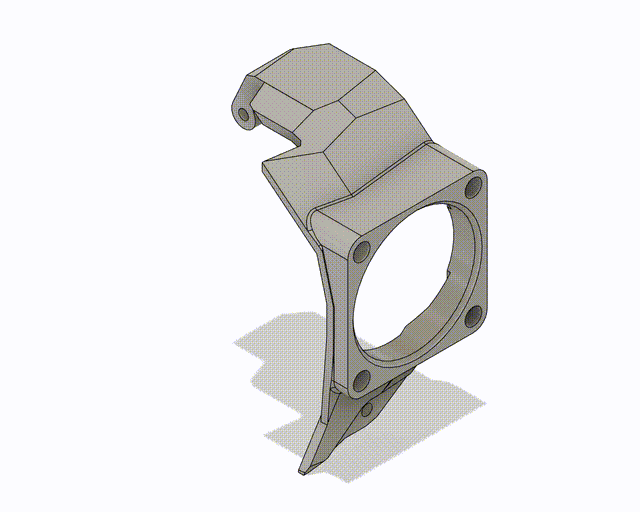 Nắp bảo vệ cáp Voron CW2 có giá gắn quạt 40mm cho máy in 3D