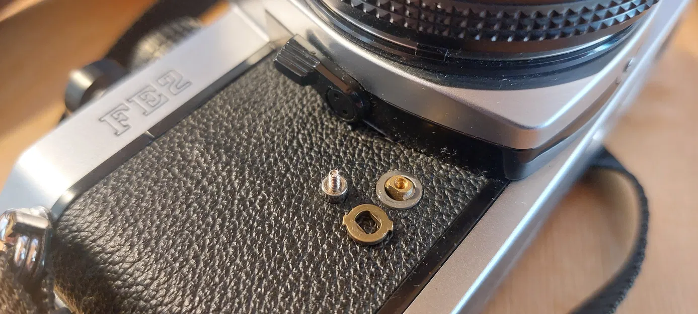 Cần gạt self-timer cho máy ảnh Nikon FE2 (Bên phải) - Image 4