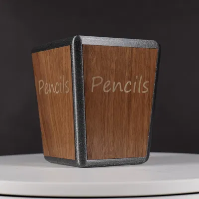 Khay đựng đồ để bàn Desk Organiser với các miếng ốp Laser Cut