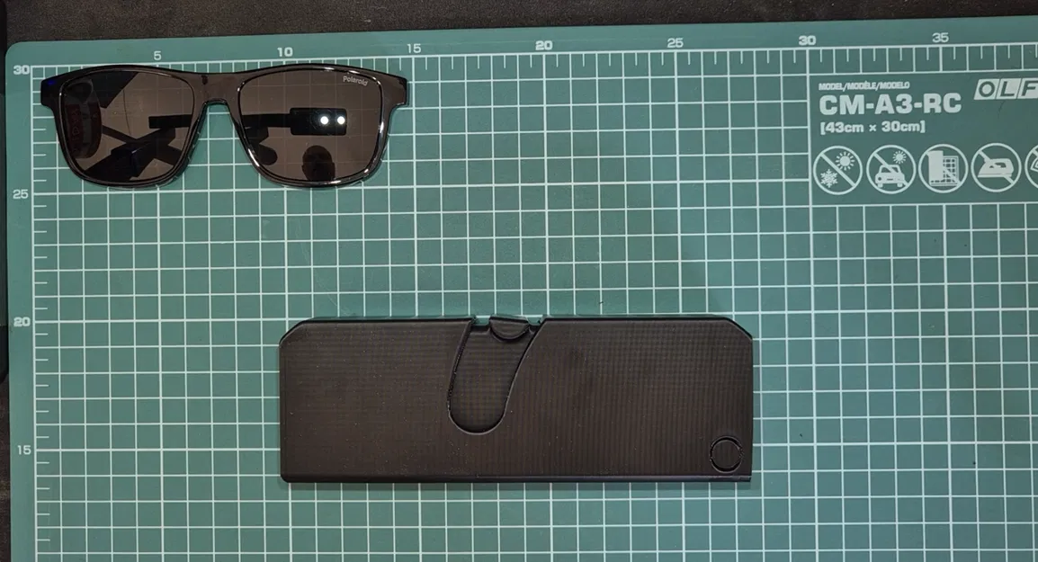 Hộp Đựng Kính Mát Dạng Kẹp - Thao Tác Một Tay - Image 4