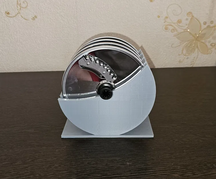 Kệ 3D để phụ kiện máy xay, dao cắt thực phẩm gọn gàng - Image 2