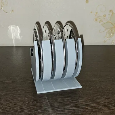 Kệ 3D để phụ kiện máy xay, dao cắt thực phẩm gọn gàng