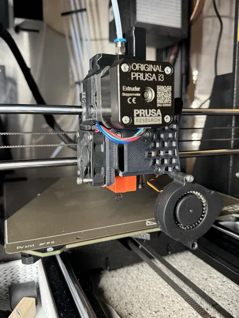 Nắp Extruder cho Dragon Hotend tương thích với Delta-P fan duct - Image 1