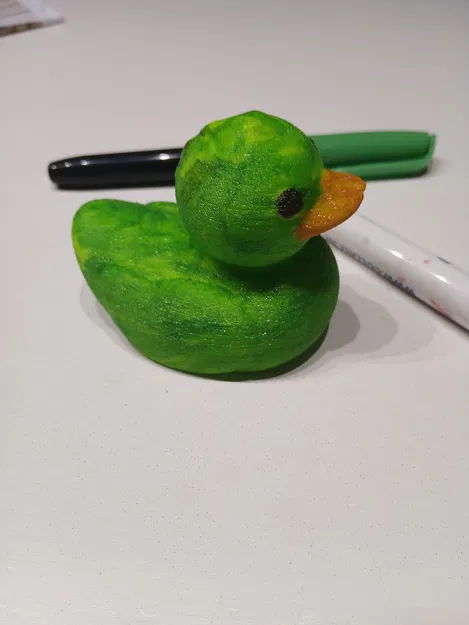 Mô hình chú vịt Zombie (Zombie Duck) in 3D cực đáng yêu và độc đáo - Image 2