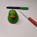 Mô hình chú vịt Zombie (Zombie Duck) in 3D cực đáng yêu và độc đáo - Thumbnail 4