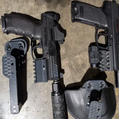 Bao súng tùy chỉnh cho đường ray Picatinny và HK USP