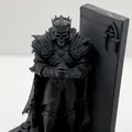 Chặn sách Vua Bộ Xương (Dark King Skeleton Bookend) – Phía bên trái - Thumbnail 1