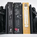 Chặn sách Vua Bộ Xương (Dark King Skeleton Bookend) – Phía bên trái - Thumbnail 4
