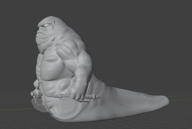 Mô hình 3D Rotta the Hutt Chiến Binh Độc Đáo - Star Wars - Image 4