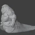 Mô hình 3D Rotta the Hutt Chiến Binh Độc Đáo - Star Wars - Thumbnail 4