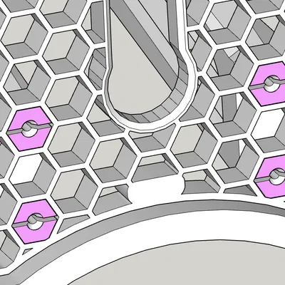 Tay cầm và giá treo cáp sạc xe điện (EV Cable handle and stand)