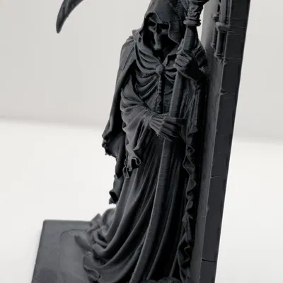 Chặn sách Tử thần (Grim Reaper) - Mẫu chặn sách phía bên trái