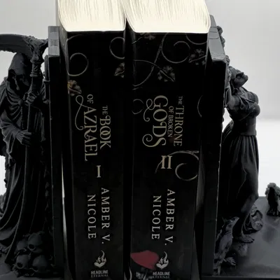 Chặn sách Tử thần (Grim Reaper) - Mẫu chặn sách phía bên trái