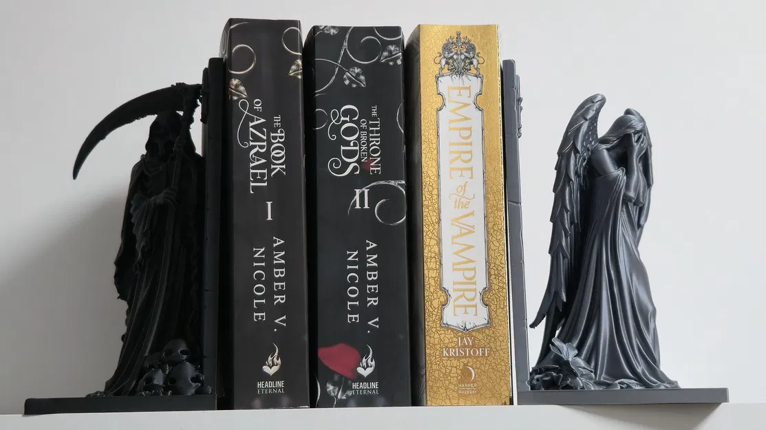 Chặn sách Tử thần (Grim Reaper) - Mẫu chặn sách phía bên trái - Image 5