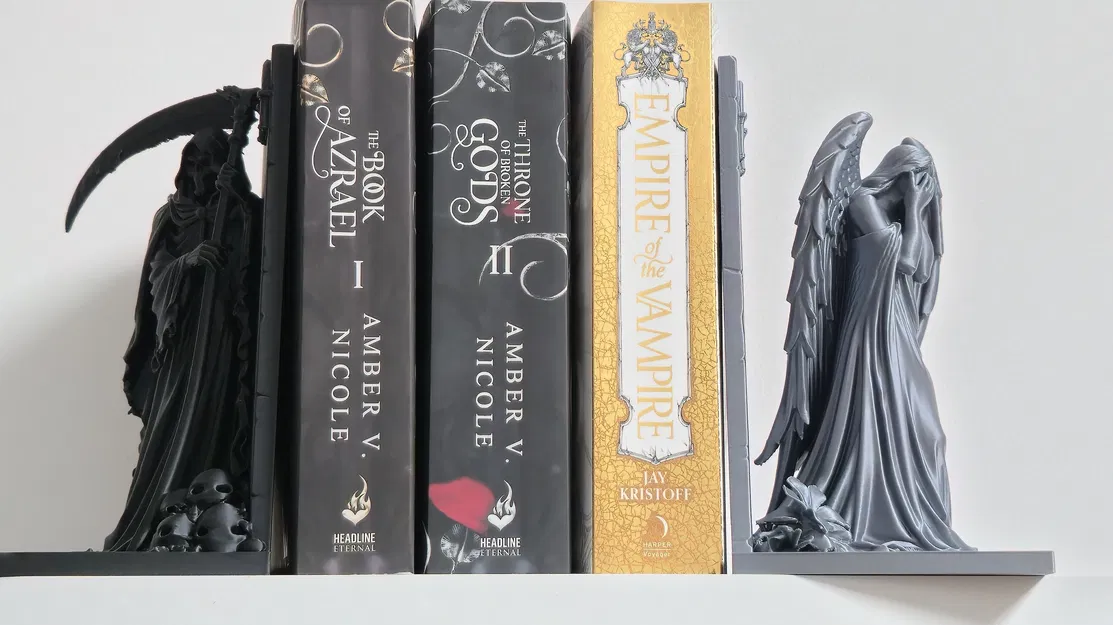 Chặn sách Tử thần (Grim Reaper) - Mẫu chặn sách phía bên trái - Image 6