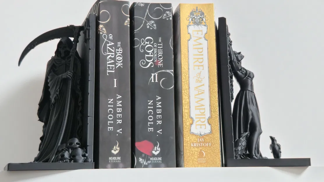 Chặn sách Tử thần (Grim Reaper) - Mẫu chặn sách phía bên trái - Image 12