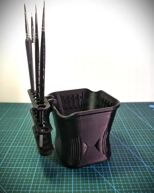 Cốc Rửa Cọ Vẽ Vuông - Đa Năng và Tiện Lợi - Image 4