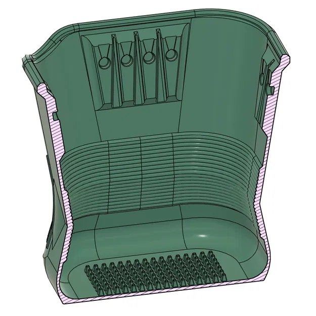 Cốc Rửa Cọ Vẽ Vuông - Đa Năng và Tiện Lợi - Image 8