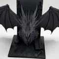 Chặn Sách Rồng – Mô Hình Dragon Bookend Phong Cách Fantasy Hoành Tráng - Thumbnail 1