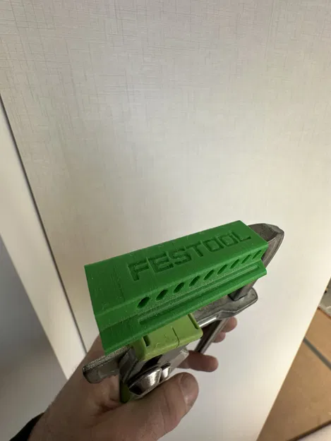 Ốp đầu kẹp Festool cải tiến - Thiết kế kín bảo vệ bề mặt - Image 1