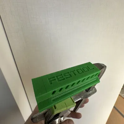 Ốp đầu kẹp Festool cải tiến - Thiết kế kín bảo vệ bề mặt