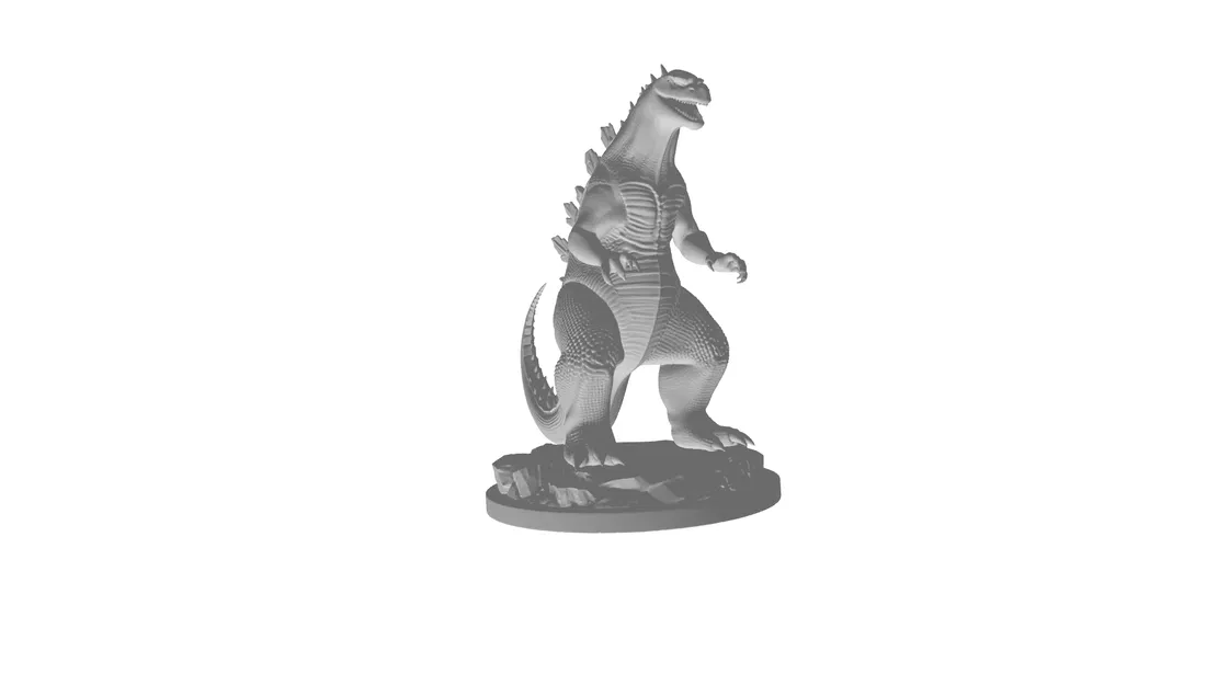 Mô hình Godzilla kèm đế trưng bày - Image 1